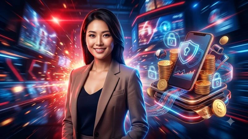 Biểu tượng bảo mật 33WIN với khiên bảo vệ, khoá số và xác minh hai yếu tố
