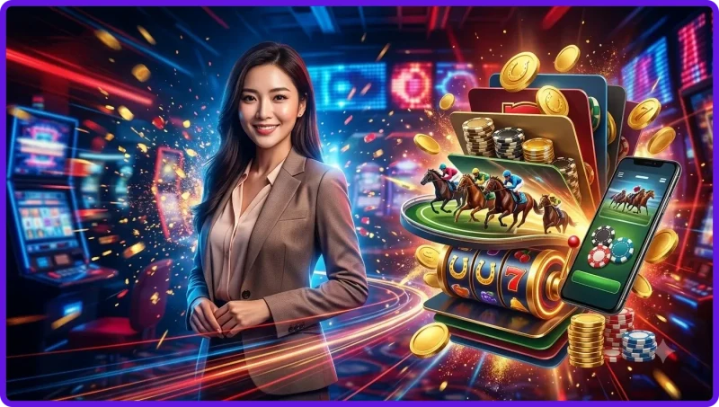 Cơ chế trò chơi Đua Ngựa Máy Xèng 33WIN