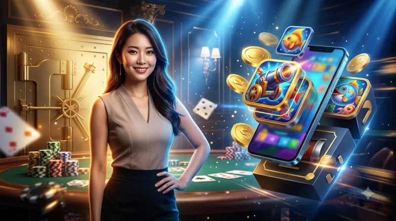 Hệ thống máy game bắn cá 33WIN với đồ họa sắc nét và hiện đại