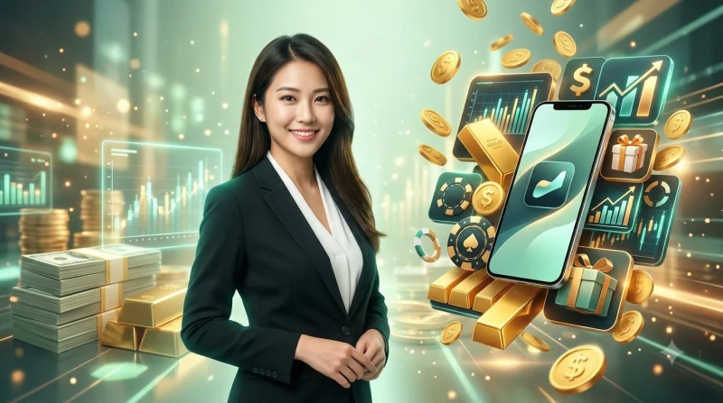Ứng dụng 33WIN hiển thị các lợi ích chính như thông báo real-time và truy cập nhanh