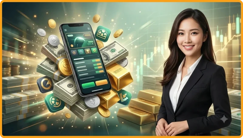 Ứng dụng 33WIN hiển thị các lợi ích chính như thông báo real-time và truy cập nhanh